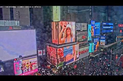 broadway live webcam new york