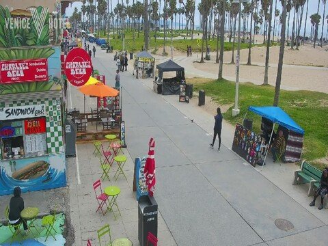 Venice Beach Webcam, Los Angeles, California