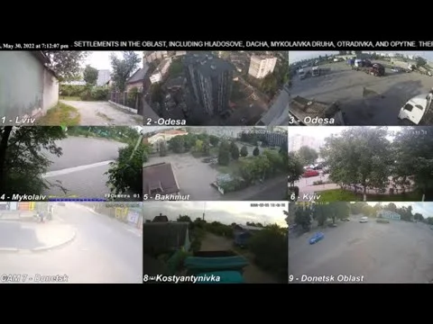 webcams from all over ukraine