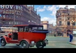 London in the 1930s in color