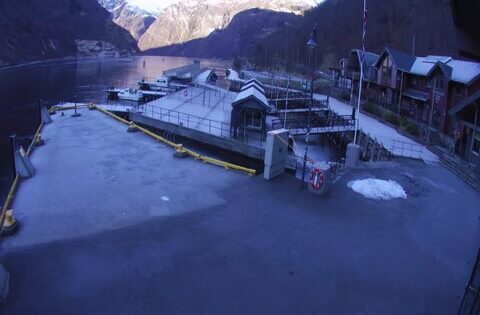 geirangerfjord cruise port webcam