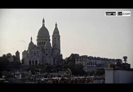 Sacré-Cœur Basilica, Paris, France online webcam