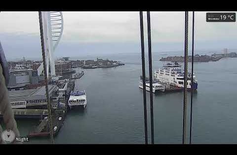 Portsmouth Historic Dockyard, Portsmouth, UK live cam