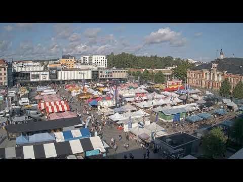 kuopio market kuopio, finland live webcam