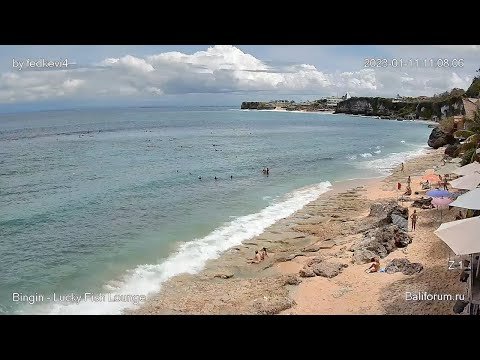 bingin beach bali indonesia live webcam