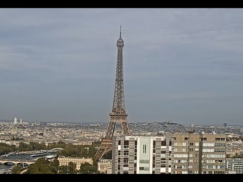 eiffel tower webcam paris france