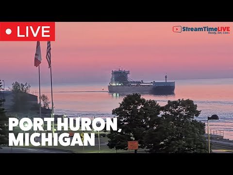 Port Huron webcam, Michigan