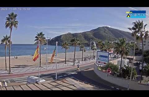 Playa del Albir webcam, Spain