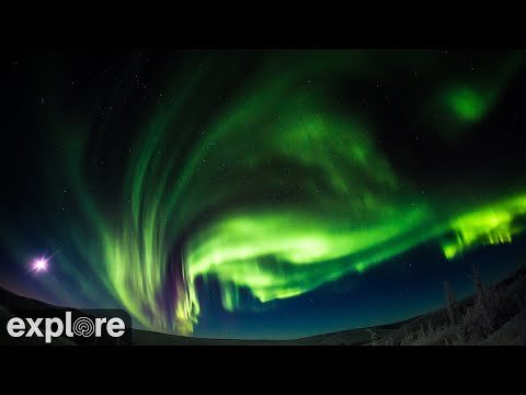 Aurora Borealis webcam in Fairbank, Alaska