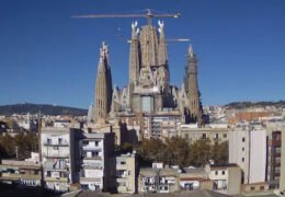 Sagrada Familia webcam, Barcelona, Spain