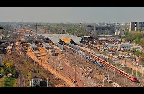 Warsaw Zachodnia Station webcam, Poland