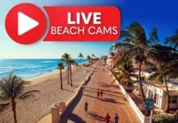 Hollywood Beach webcam, Florida