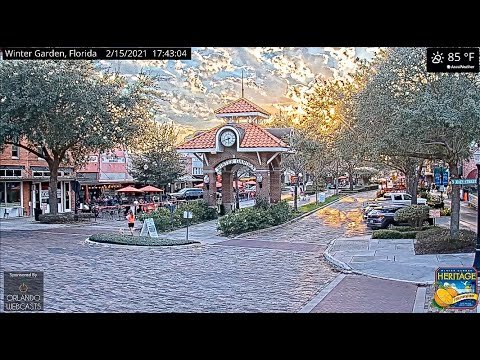 Winter Garden live webcam, Florida