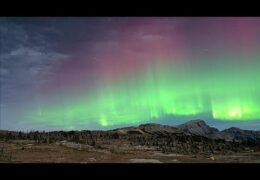 Aurora Borealis Cam, Banff, Alberta, Canada