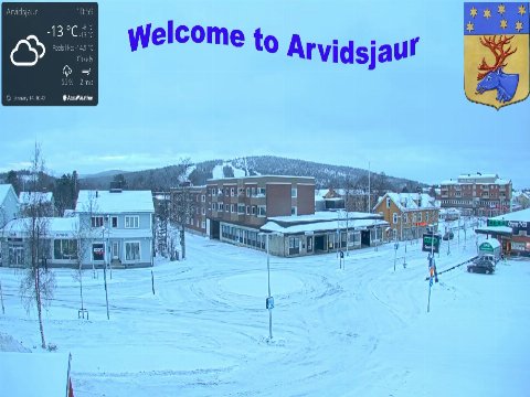 Arvidsjaur Live Webcam, Sweden