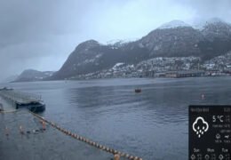 Nordfjordeid Webcam, Norway