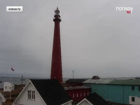 Andenes Lighthouse Webcam, Norway
