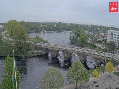 Tullbron Bridge Webcam, Falkenberg, Sweden