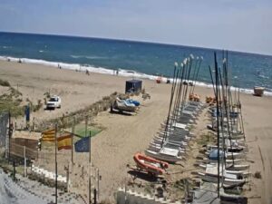 castelldefels beach webcam