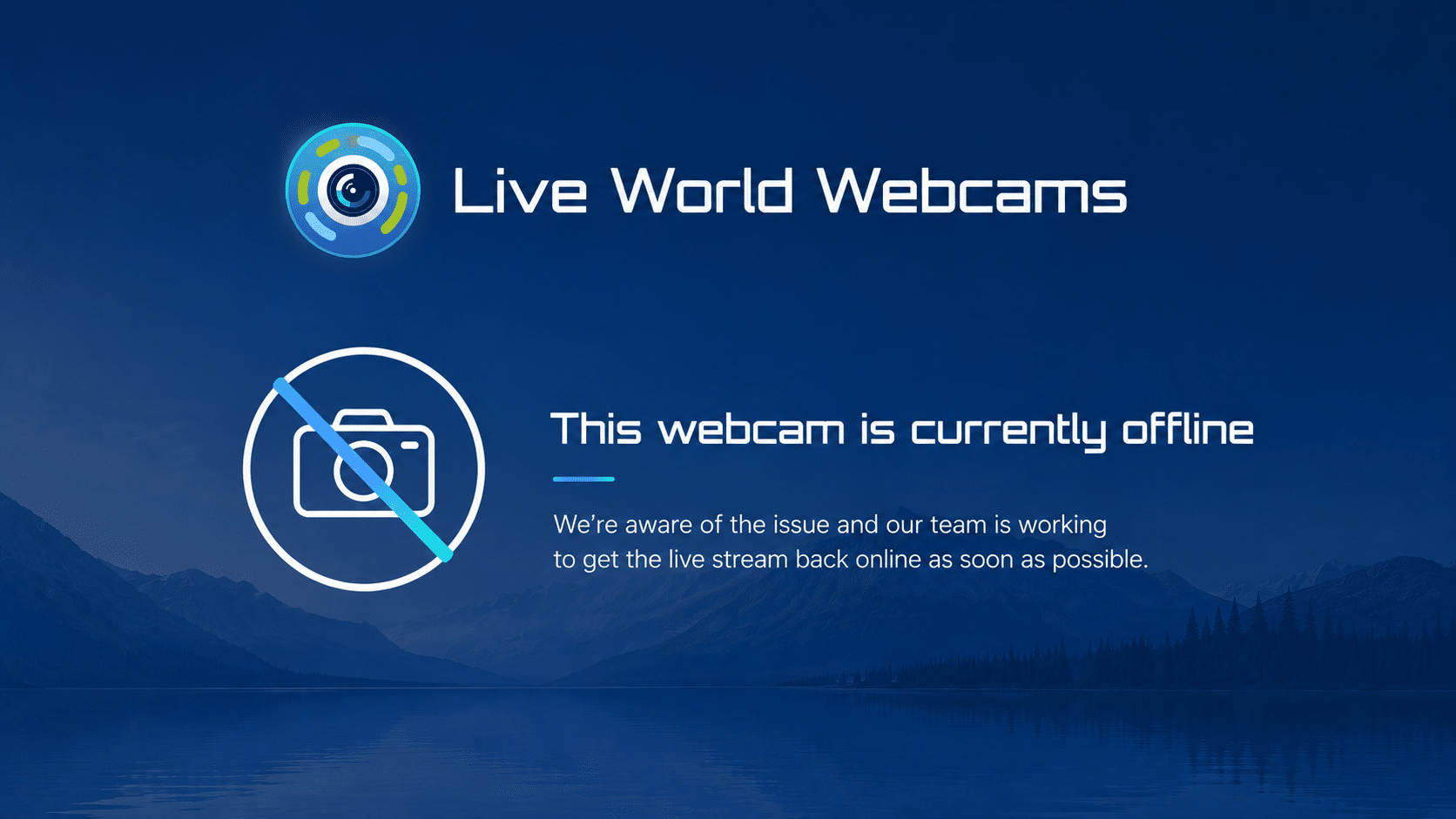 Webcam offline