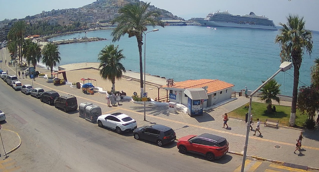 Kusadasi Cruise Port Webcam, Turkey