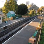 Corfe Castle Station, England