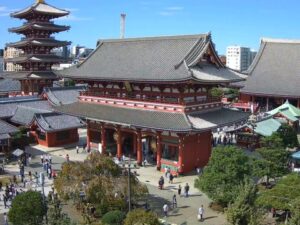 Hozomon Gate, Tokyo, Japan