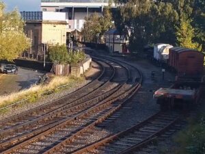Keighley Station, England