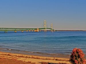 Mackinac Bridge, Mackinaw City, Michigan